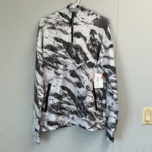 Sports Illustrated Monochrome Zip-Up Sweater